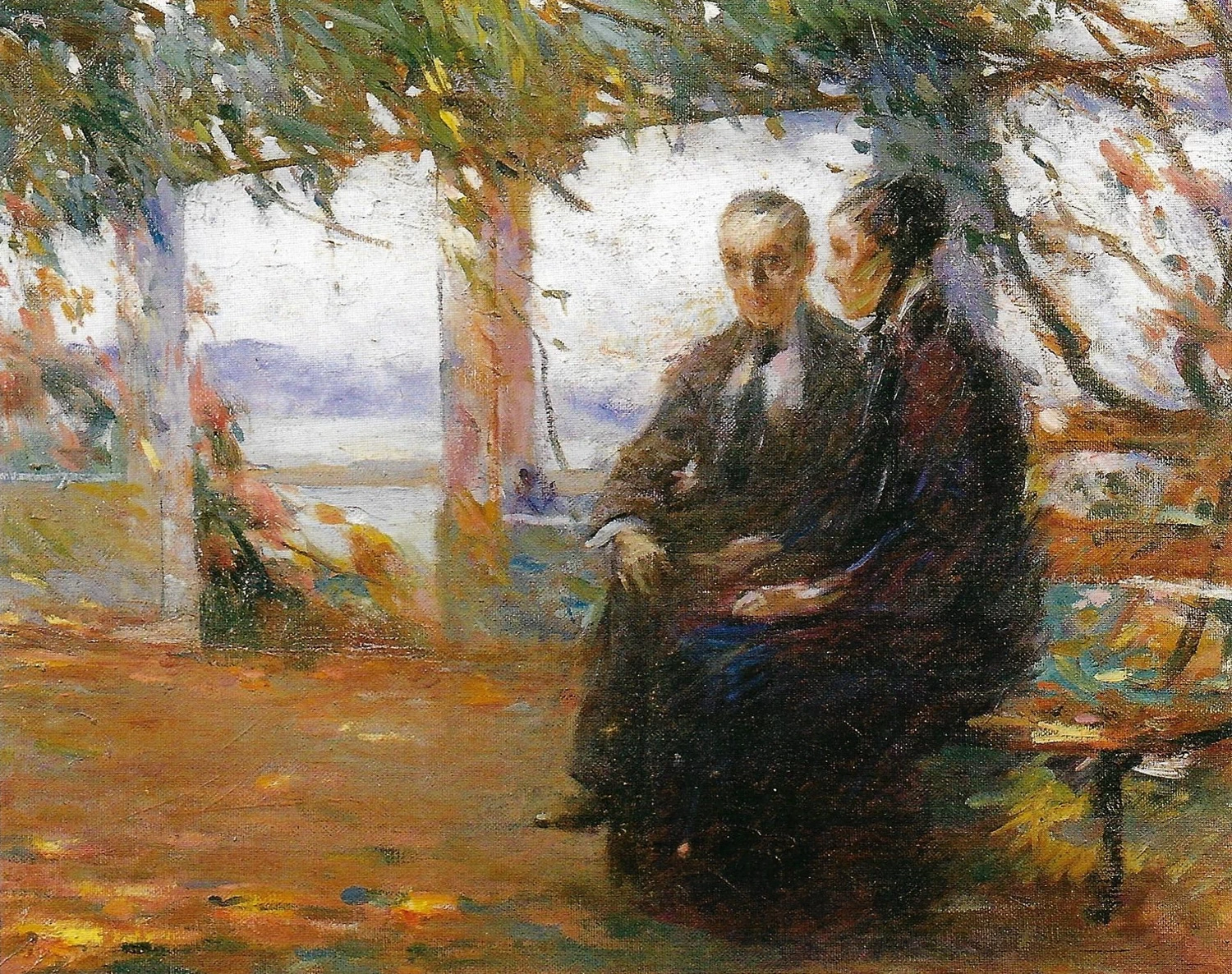 Trittico della vita, 1922 - dettaglio